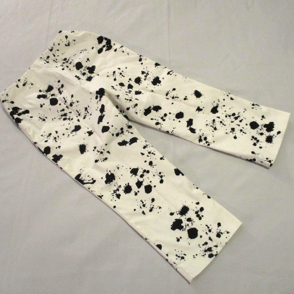 ❣💖 SANDRA PETITE PIQUE BLACK WHITE CAPRIS – SIZE 4P – NWOT 💖❣ - Picture 13 of 16